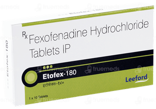 Etofex 180 Mg Tablet 10