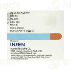 Inurosu 40 MG Tablet 10 Inurosu 40 MG Tablet 10