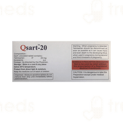 Qsart 20 MG Tablet 10 Qsart 20 MG Tablet 10