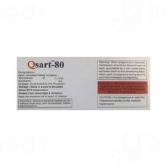 Qsart 80 MG Tablet 10 Qsart 80 MG Tablet 10