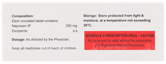 Naprowel 250 Mg Tablet 10