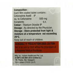 C Sub 500 Mg Tablet 10 C Sub 500 Mg Tablet 10