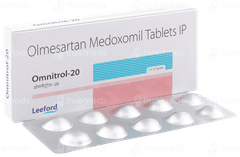 Omnitrol 20 Mg Tablet 10
