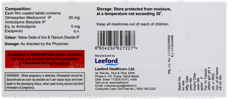 Omnitrol 20 Am Tablet 10