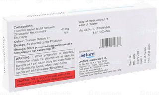 Omnitrol 40 Mg Tablet 10