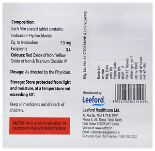 Ivaford 7.5 MG Tablet 15