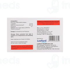 Linaford 2.5 M Tablet 10