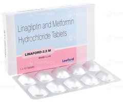 Linaford 2.5 M Tablet 10