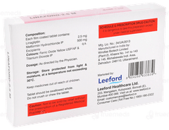 Linaford 2.5 M Tablet 10 Linaford 2.5 M Tablet 10