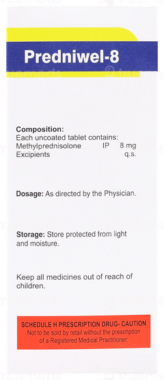 Predniwel 8 MG Tablet 10
