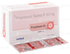 Propibeat 20 Mg Tablet 10 Propibeat 20 Mg Tablet 10