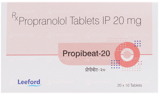 Propibeat 20 Mg Tablet 10