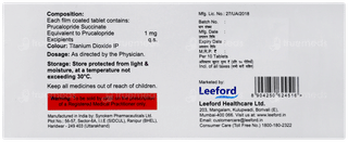 Pruloford 1 MG Tablet 10