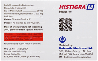 Histigra M Tablet 10