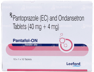 Pantafol On 40/4 Mg Tablet 10