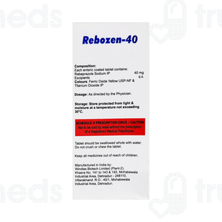 Rebozen 40 Tablet 10