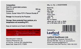 Rifaford 550 Tablet 10