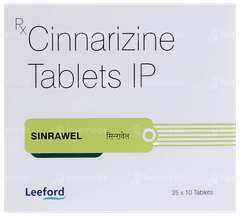 Sinrawel 25 MG Tablet 10 Sinrawel 25 MG Tablet 10