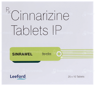 Sinrawel 25 MG Tablet 10