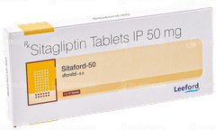 Sitaford 50 Tablet 10 Sitaford 50 Tablet 10