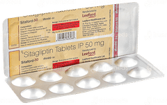 Sitaford 50 Tablet 10 Sitaford 50 Tablet 10