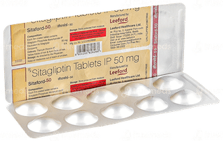 Sitaford 50 Tablet 10