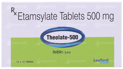 Theolate 500 Tablet 10 Theolate 500 Tablet 10