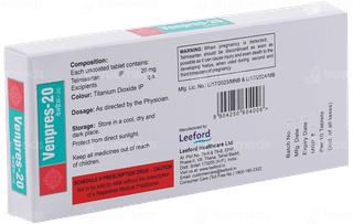 Venpres 20 MG Tablet 10
