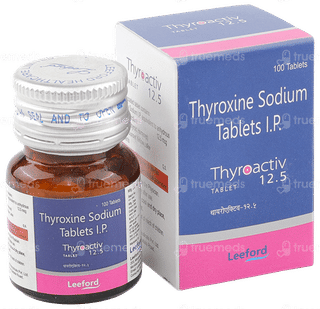 Thyroactiv 12.5 Tablet 100