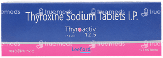 Thyroactiv 12.5 Tablet 100