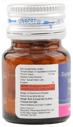 Thyroactiv 12.5 Tablet 100