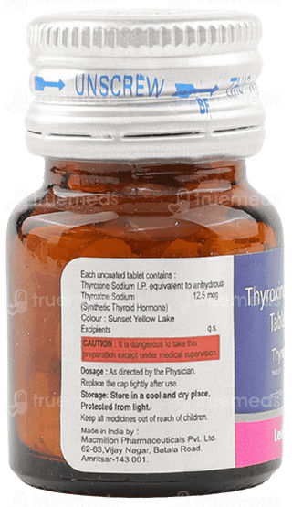 Thyroactiv 12.5 Tablet 100