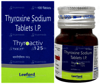 Thyroactiv 125 Tablet 100