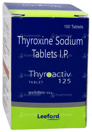 Thyroactiv 125 Tablet 100