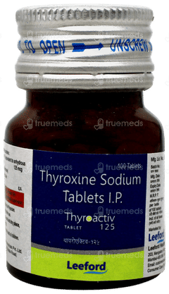 Thyroactiv 125 Tablet 100