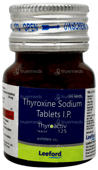 Thyroactiv 125 Tablet 100