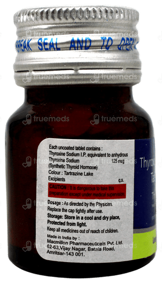 Thyroactiv 125 Tablet 100