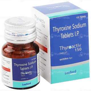 Thyroactiv 150 Mcg Tablet 100