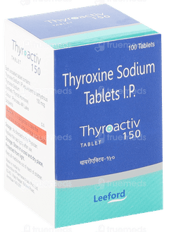 Thyroactiv 150 Mcg Tablet 100 Thyroactiv 150 Mcg Tablet 100