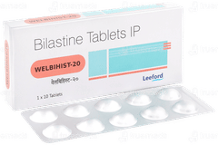Welbihist 20 MG Tablet 10 Welbihist 20 MG Tablet 10