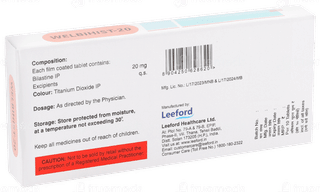 Welbihist 20 MG Tablet 10