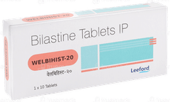 Welbihist 20 MG Tablet 10 Welbihist 20 MG Tablet 10