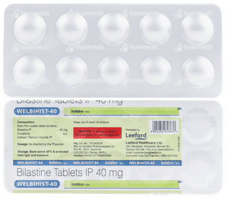 Welbihist 40 Mg Tablet 10