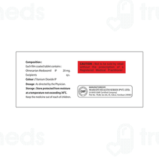 Olmend 20 MG Tablet 10