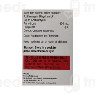 Abzith 500 MG Tablet 5