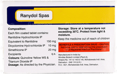 Ranydol Spas Tablet 10