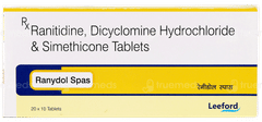 Ranydol Spas Tablet 10