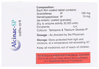 Alcinac Sp Tablet 10
