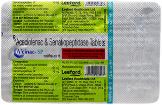 Alcinac Sp Tablet 10