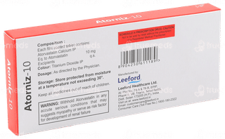 Atorniz 10 Tablet 10